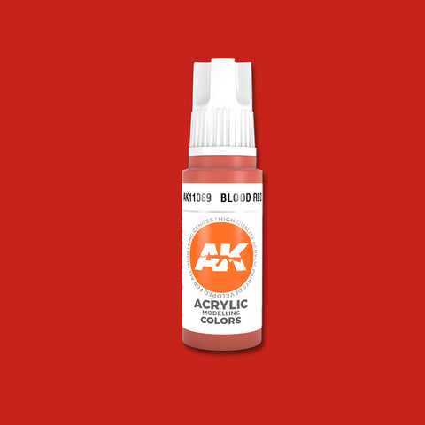 AKI Blood Red 3G Acrylic Paint 17ml Bottle