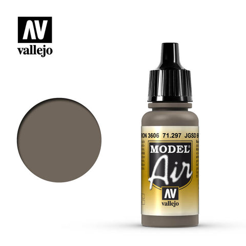 VALLEJO 17ml Bottle JGSD Brown 3606 Model Air