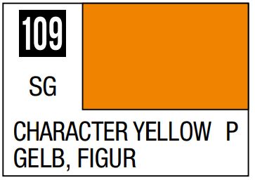 MR HOBBY 10ml Lacquer Based Semi-Gloss Character Yellow