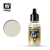 VALLEJO 17ml Bottle White Grey Model Air