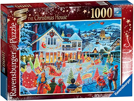 1000-PIECE The Christmas House PUZZLE