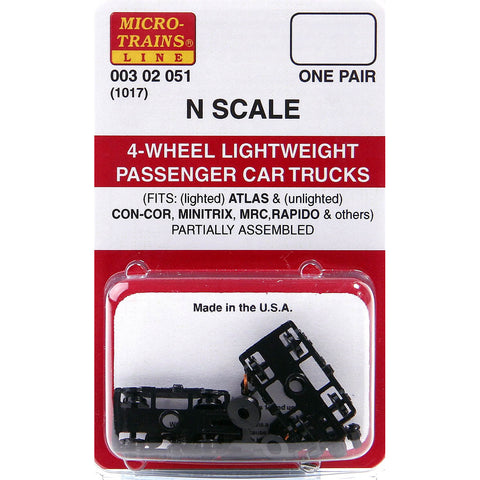 N LIGHT PASSENGER TRUCKS 4 AXEL