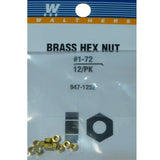 NUT HEX 1-72