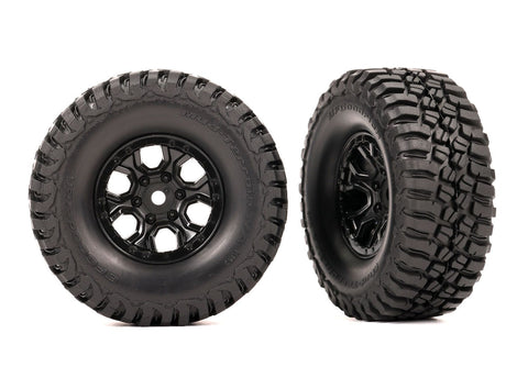 TRAXXAS TRX-4M Tires & wheels, 2.2x1.0" assembled BFGoodrich® Mud-Terrain™ T / A® KM3 (2)