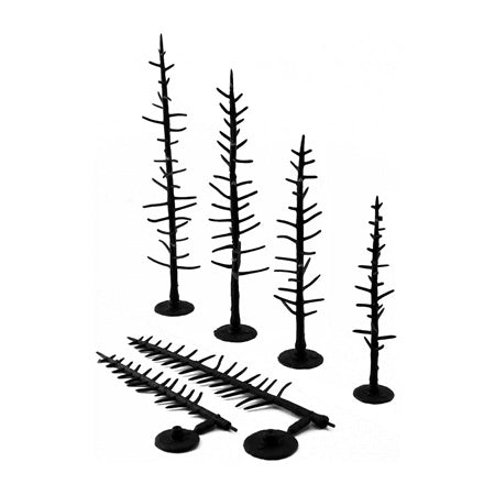 WOODLAND SCENICS Pine Tree Armatures, 4"-6" (44)