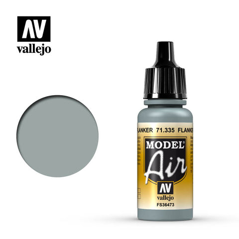 VALLEJO 	17ml Bottle Flanker Light Grey Model Air