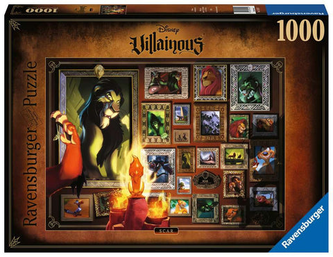 1000-PIECE Disney Villainous: Scar PUZZLE