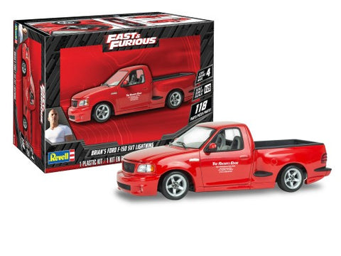 REVELL 1/25 Fast & Furious Brian's Ford F150 SVT Lightning Pickup Truck