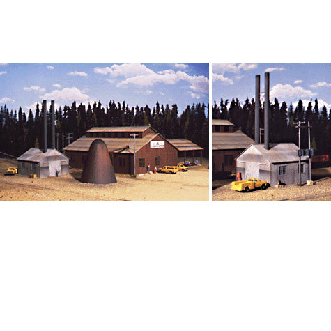 HO MOUNTAIN LUMBER SAWMILL KIT