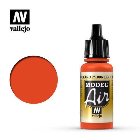 VALLEJO 17ML Light Red Model Air