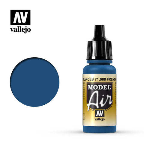 VALLEJO 17ml Bottle French Blue Model Air