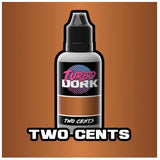 TURBO DORK Two Cents Metallic Acrylic Paint 22ml Bottle