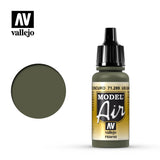 VALLEJO 17ml Bottle US Dark Green Model Air