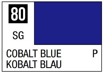 MR HOBBY 10ml Lacquer Based Semi-Gloss Cobalt Blue