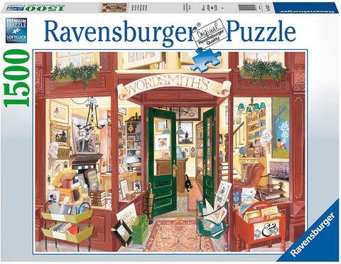 1500-PIECE Wordsmith's Bookshop PUZZLE