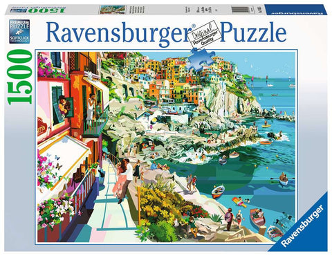 1500-PIECE Romance in Cinque Terre PUZZLE