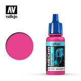 VALLEJO 17ml Bottle Magenta Fluorescent Mecha Color