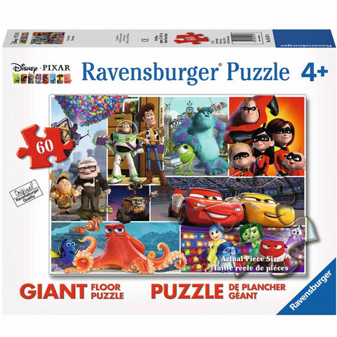 60-PIECE Pixar Friends Floor PUZZLE