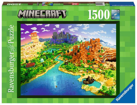 1500-PIECE World of Minecraft PUZZLE