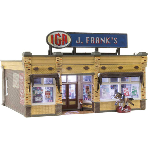 N J. FRANK'S GROCERY BUILT-READY LIGHTED