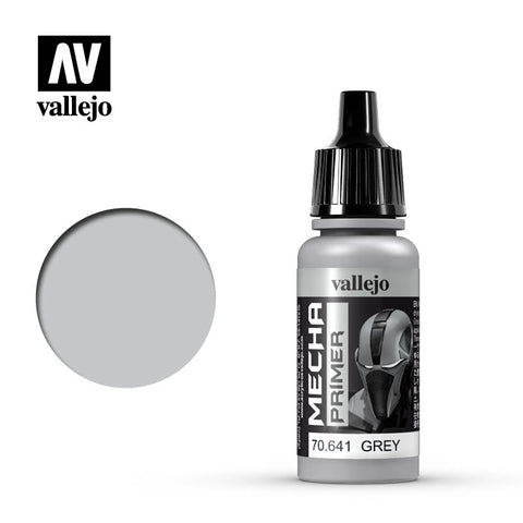 VALLEJO 17ml Bottle Grey Primer Mecha Color