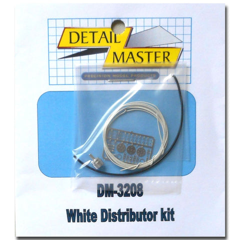 DETAIL MASTER 1/24-1/25 Wired Distributor Standard Kit White