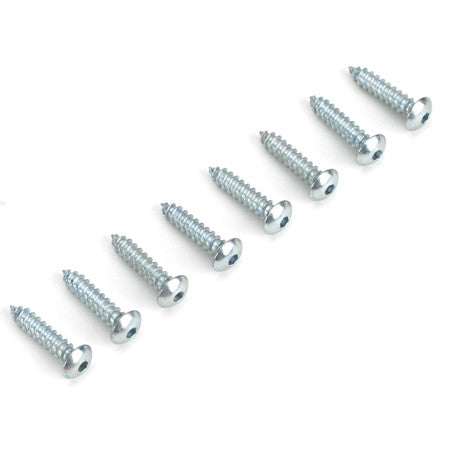 DUBRO Button Head Screws, 4 x 1/2" (8)