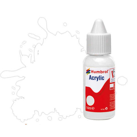 14ML ACRYLIC WHITE MATT