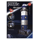 3D-PUZZLES Lighthouse NIGHT PUZZLE