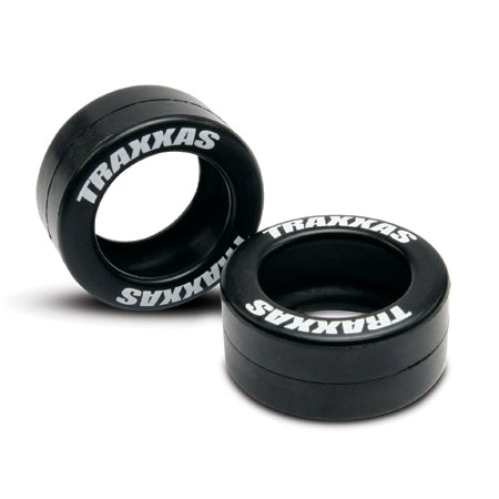 TRAXXAS RUBBER WHEELIE TIRES