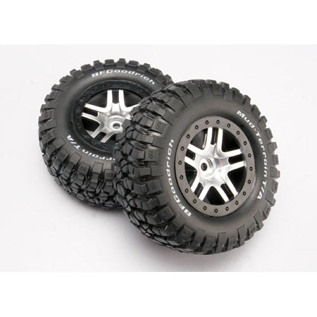 TRAXXAS PREGLUED TIRES 4X4