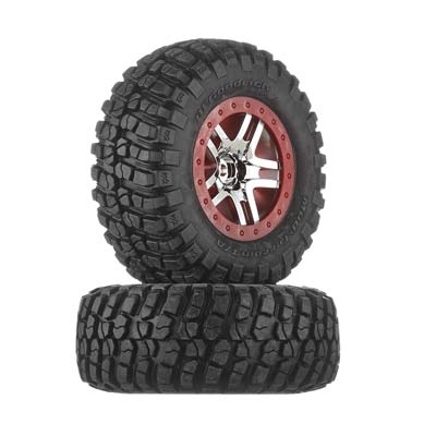 TRAXXAS PREGLUED TIRES 4X4