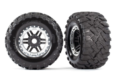 TRAXXAS MAXX WHEELS CHROME