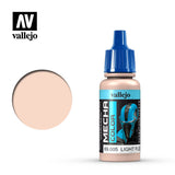 VALLEJO 17ml Bottle Light Flesh Mecha Color