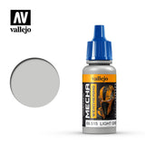 VALLEJO 17ml Bottle Light Grey Wash Mecha Color