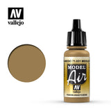 VALLEJO 17ml Bottle Golden Brown Model Air