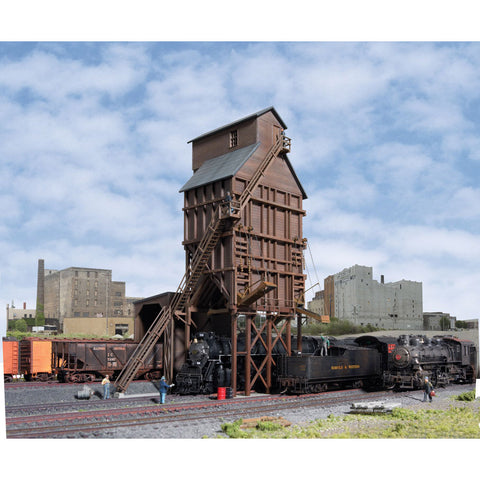 WALTHERS HO Wood Coaling Tower Kit