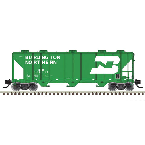 N PS-4000 3-BAY COVERED HOPPER BN #450069