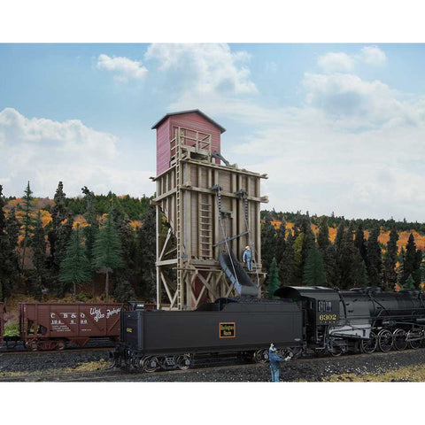 HO SMALL WOOD COALING STATION KIT