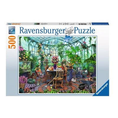 500-PIECE Greenhouse Morning PUZZLE