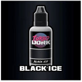 TURBO DORK Black Ice Metallic Acrylic Paint 22ml Bottle