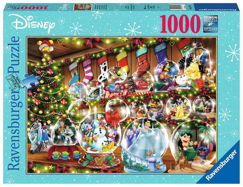 1000-PIECE Disney Snow Globes PUZZLE