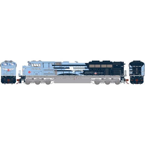 HO SD70ACe DCC/SOUND UP/MOPAC #1982