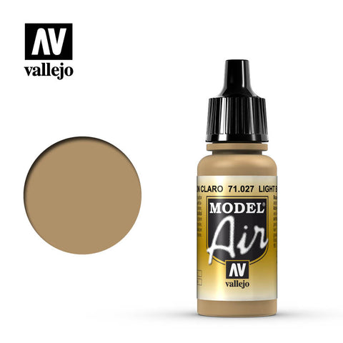 VALLEJO 17ML Light Brown Model Air