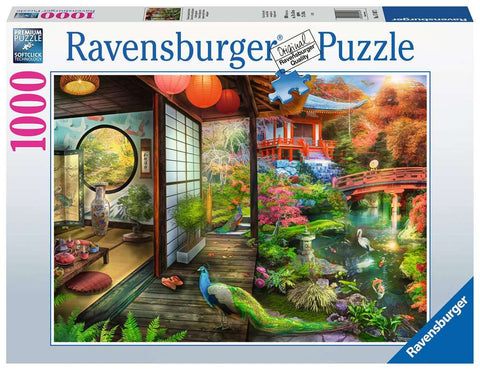 Japanese Garden Teahouse 1000 pc Puzzle