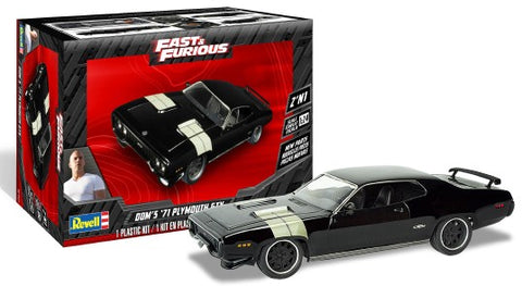 REVELL 1/24 Fast & Furious Dom's 1971 Plymouth GTX (2 in 1)