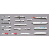 HASEGAWA 1/48 Aircraft Weapons C: US Missiles & Gun Pods