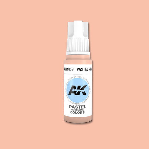 AKI Pastel Pink 3G Acrylic Paint 17ml Bottle