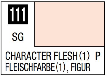 MR HOBBY 10ml Lacquer Based Semi-Gloss Character Flesh 1