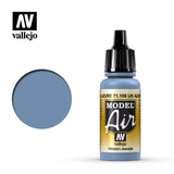 VALLEJO 17ml Bottle UK Azure Blue Model Air